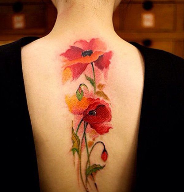 60 Beautiful Poppy Tattoos | Art and Design