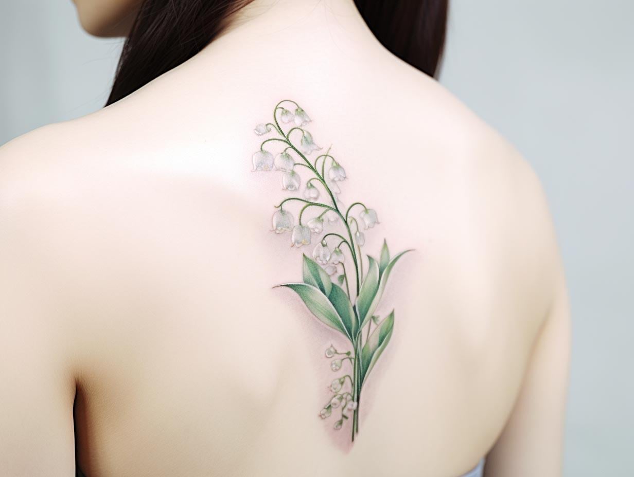 Lily of the Valley Tattoo - May Birth Flower Tattoo : r ...