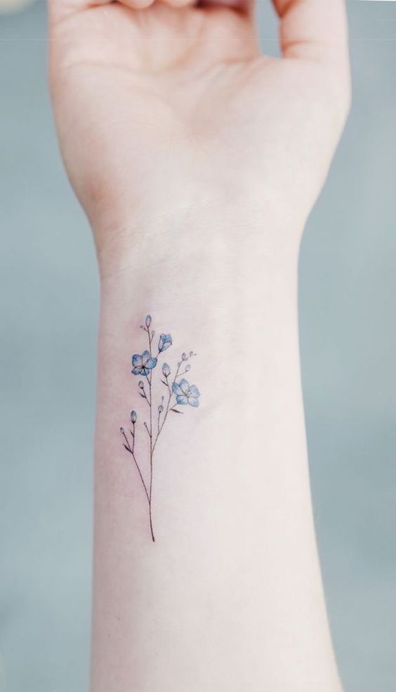Forget Me Not Tattoo Meaning And Most Beautiful Ideas For Inspiration