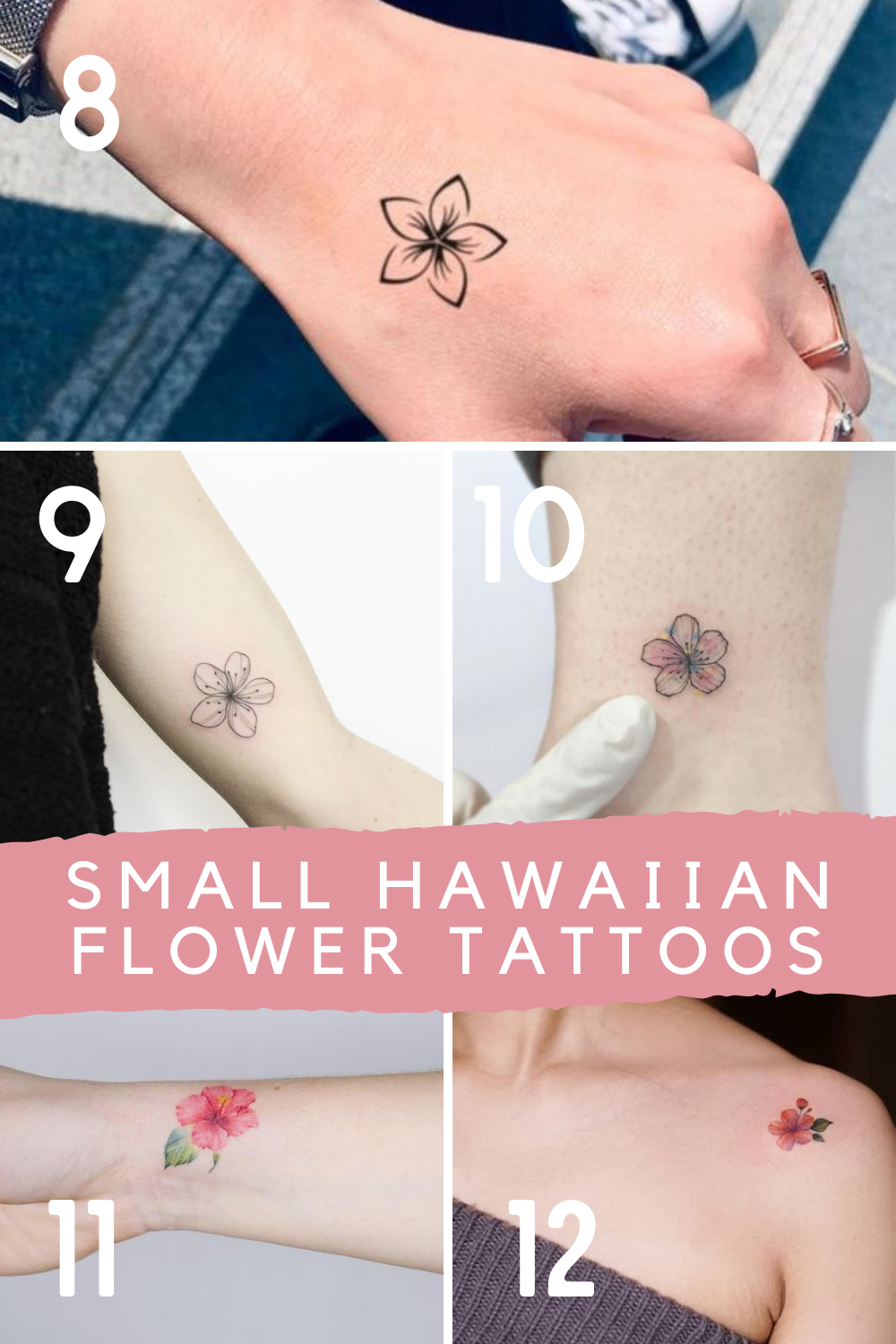 23 Stunning Hawaiian Flower Tattoos + Meaning