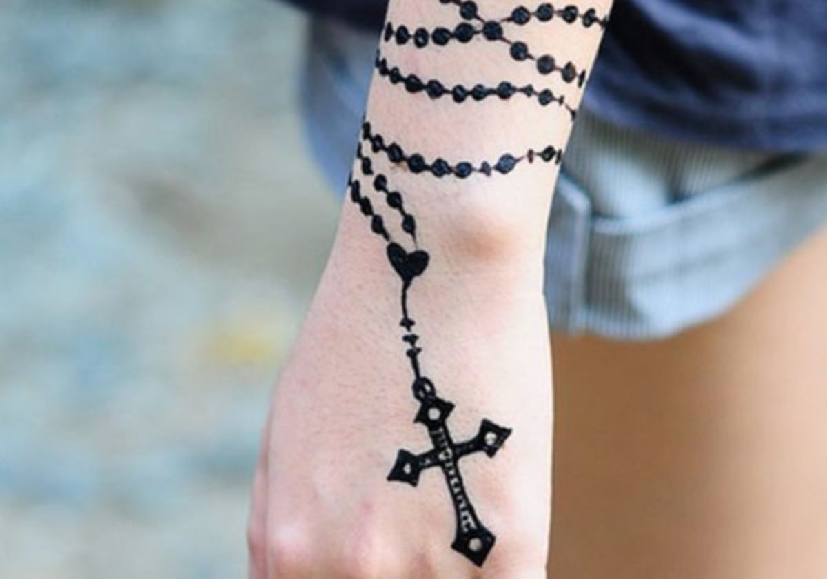Rosary Tattoo Ideas and Designs for the Hand, Arm, and Body - HubPages