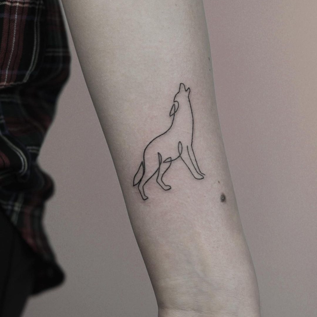 Wolf tattoo