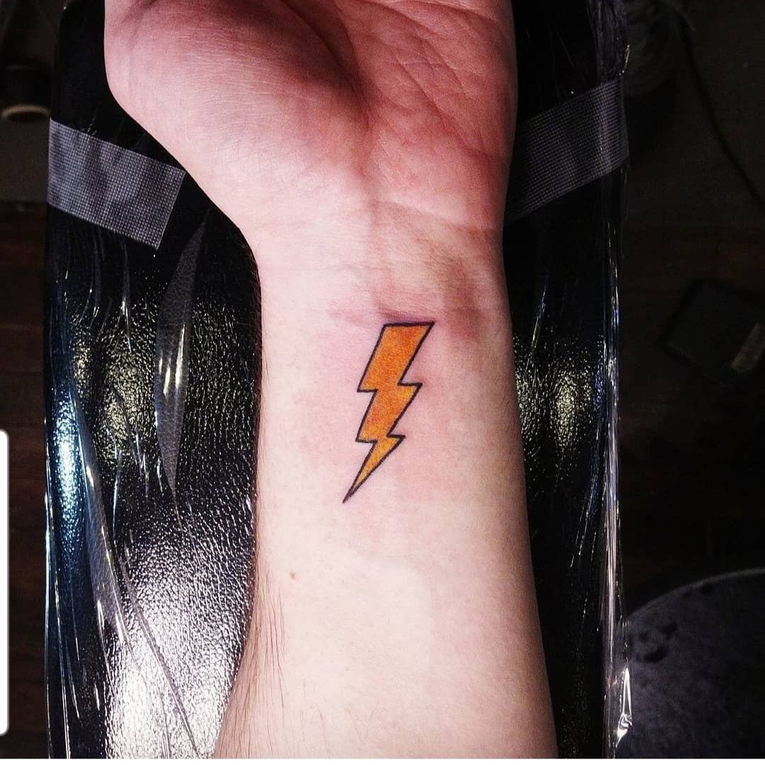Thunderbolt tattoo