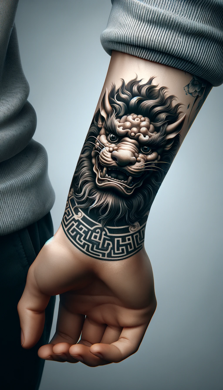 Guardians of Tradition: Unveiling the Majesty of Foo Dog Tattoos ...