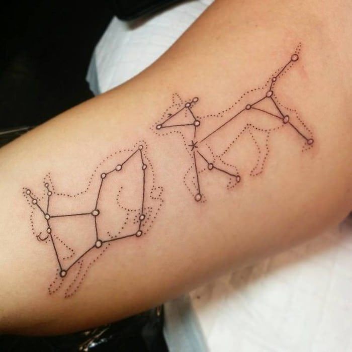 95 Minimalist Constellation Tattoo Ideas You Can't Miss Out On ...
