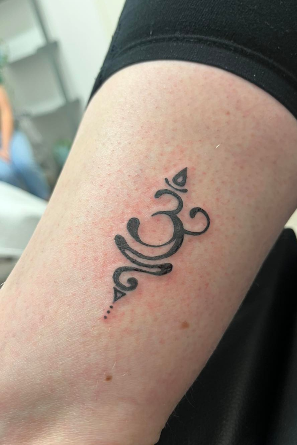 Breathe Sanskrit Tattoo