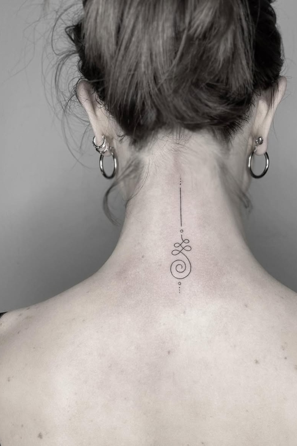 Unalome Symbol Tattoo