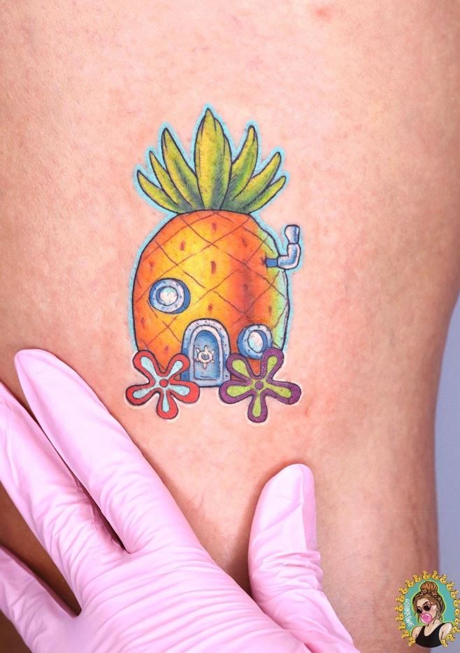 SpongeBob Pineapple House Tattoo - Get an Ink
