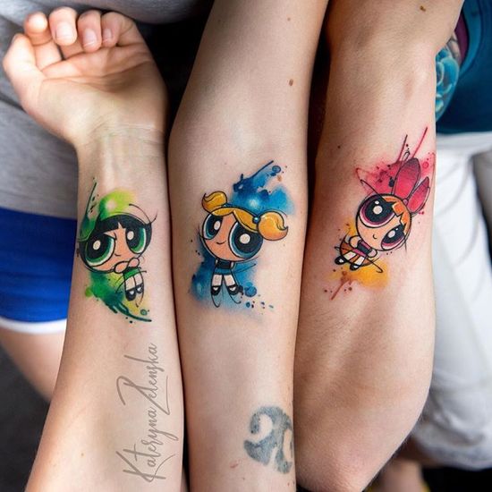22 Powerpuff Girls tattoos ideas | powerpuff girls, girl tattoos ...