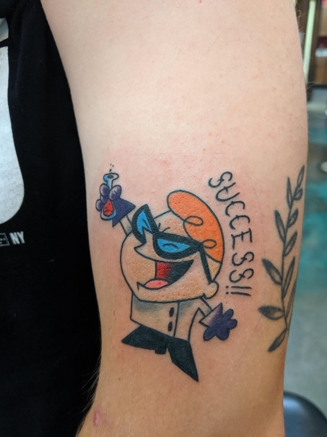 My new Dexter's Lab tat, my sister got Dee Dee as well the same ...