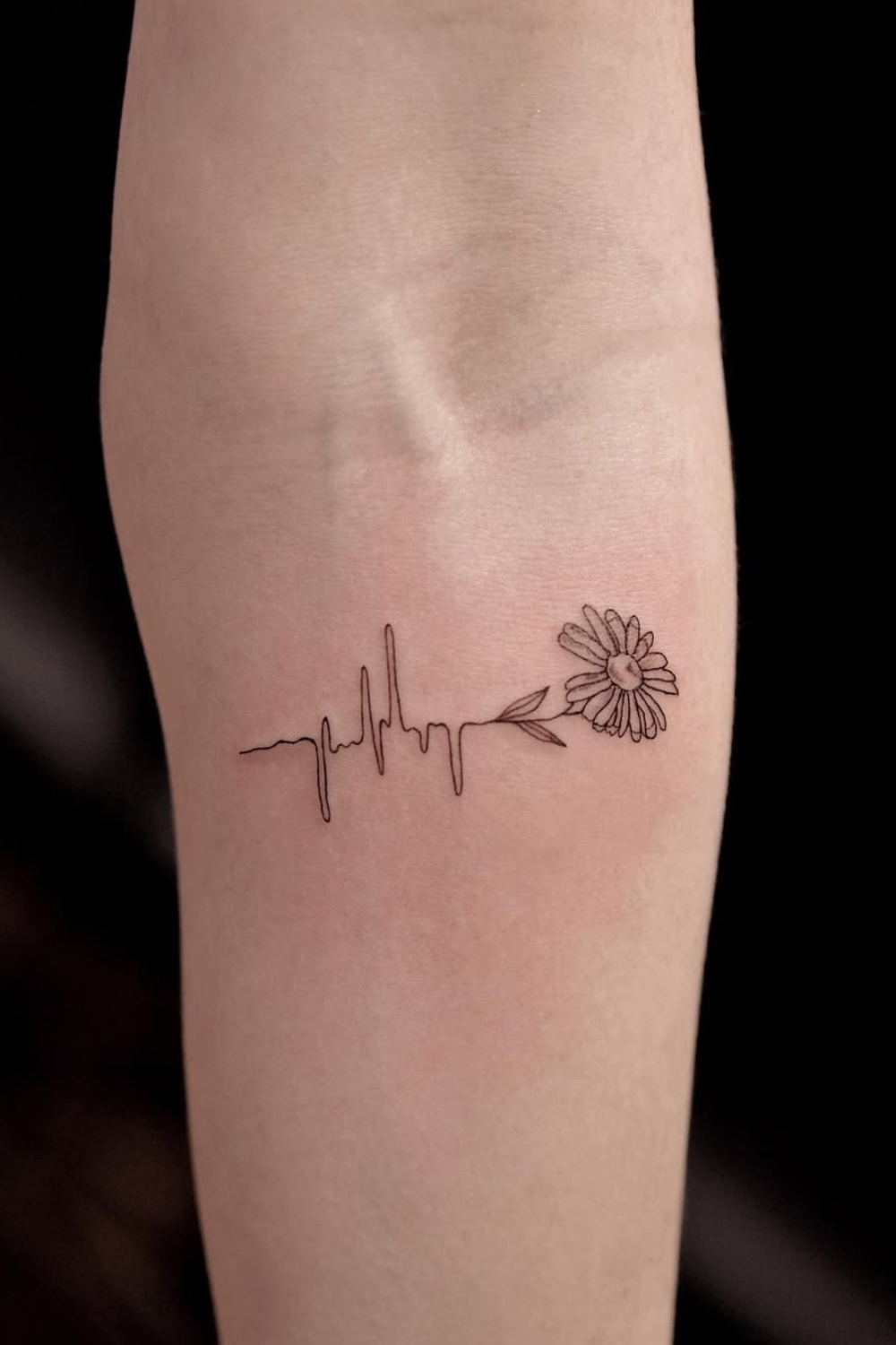Heartbeat tattoo Ideas