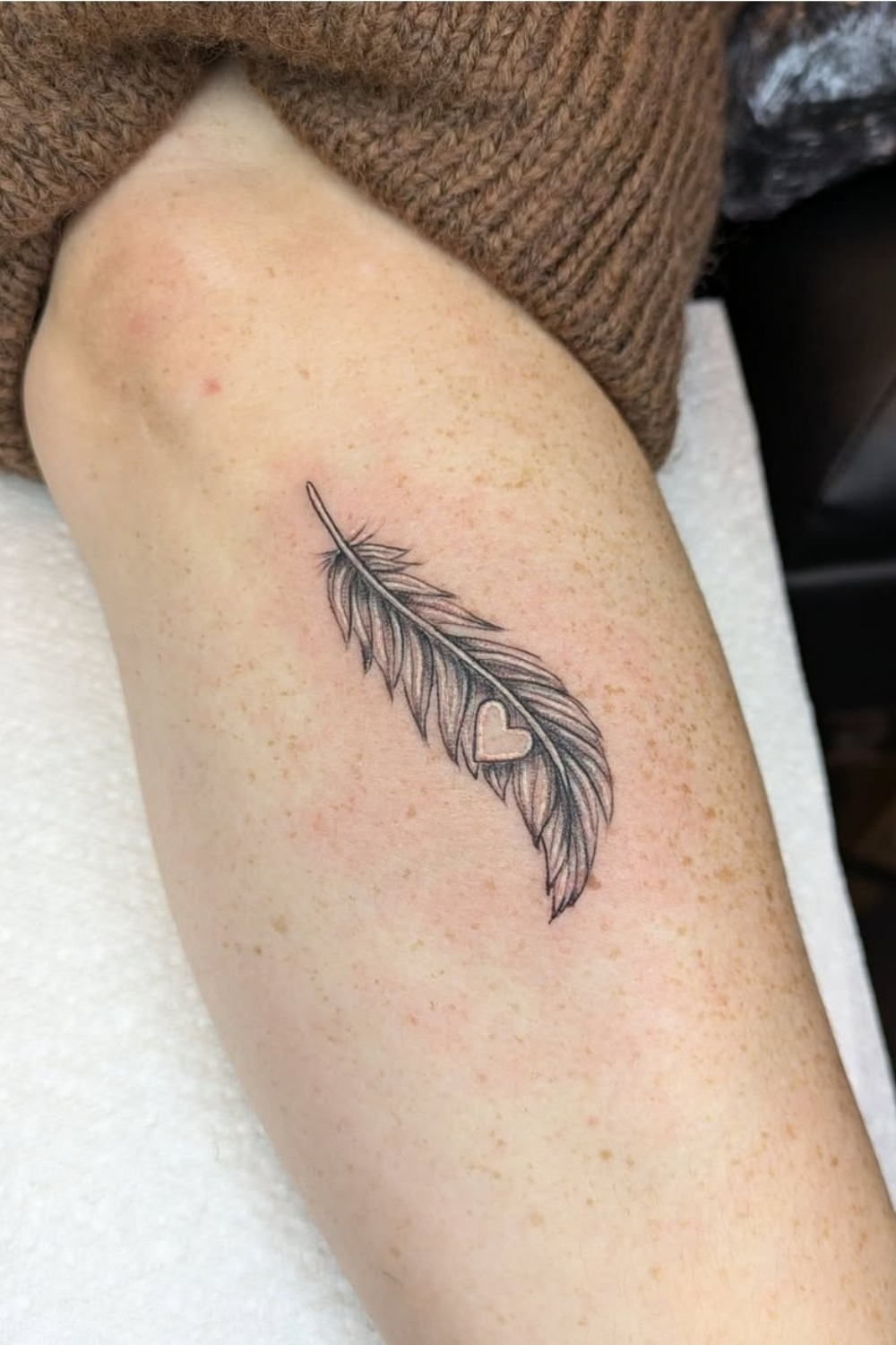 Feather tattoo