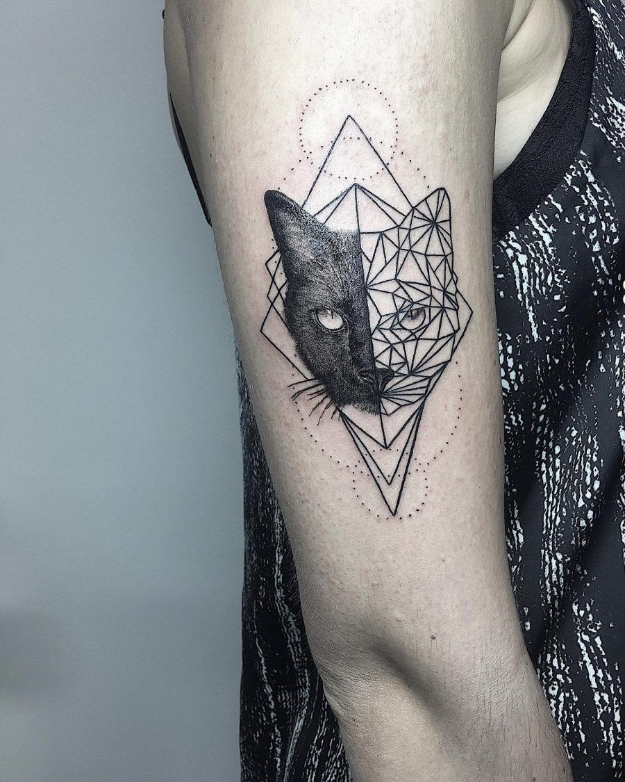 Modern Geometric Tattoo Ideas for a Bold Statement