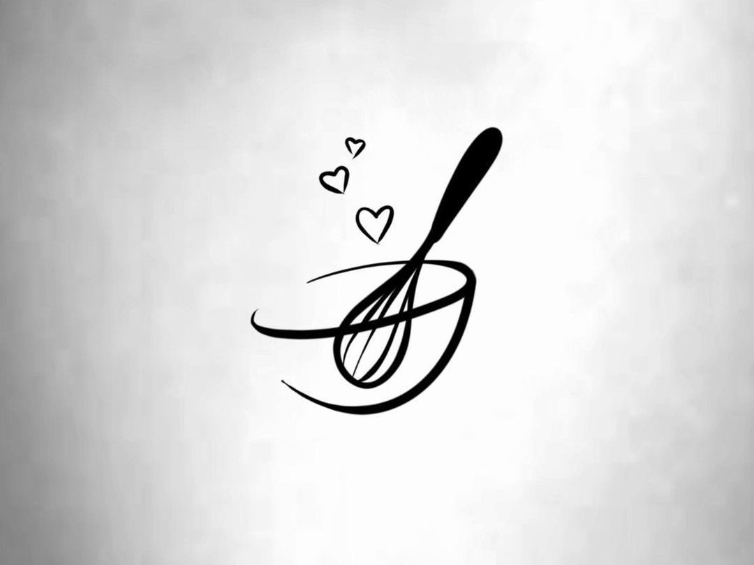 Whisk Baking Love Temporary Tattoo / Cooking Tattoo / Cook Tattoo / Chef Tattoo / Food Tattoo / Mixing Bowl - Etsy