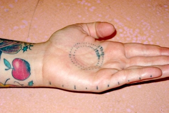 Chef's tattoo doubles as a measuring spoon (chef Carolynn Spence ...