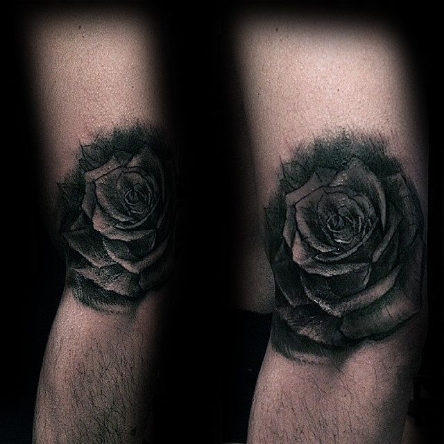 73 Beautiful Black Rose Tattoo Designs for Men [2024 Guide]