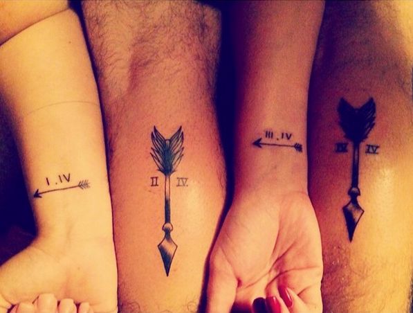 Puzzle Pieces, Fractions, & 24 Other Genius Sibling Tattoo Ideas