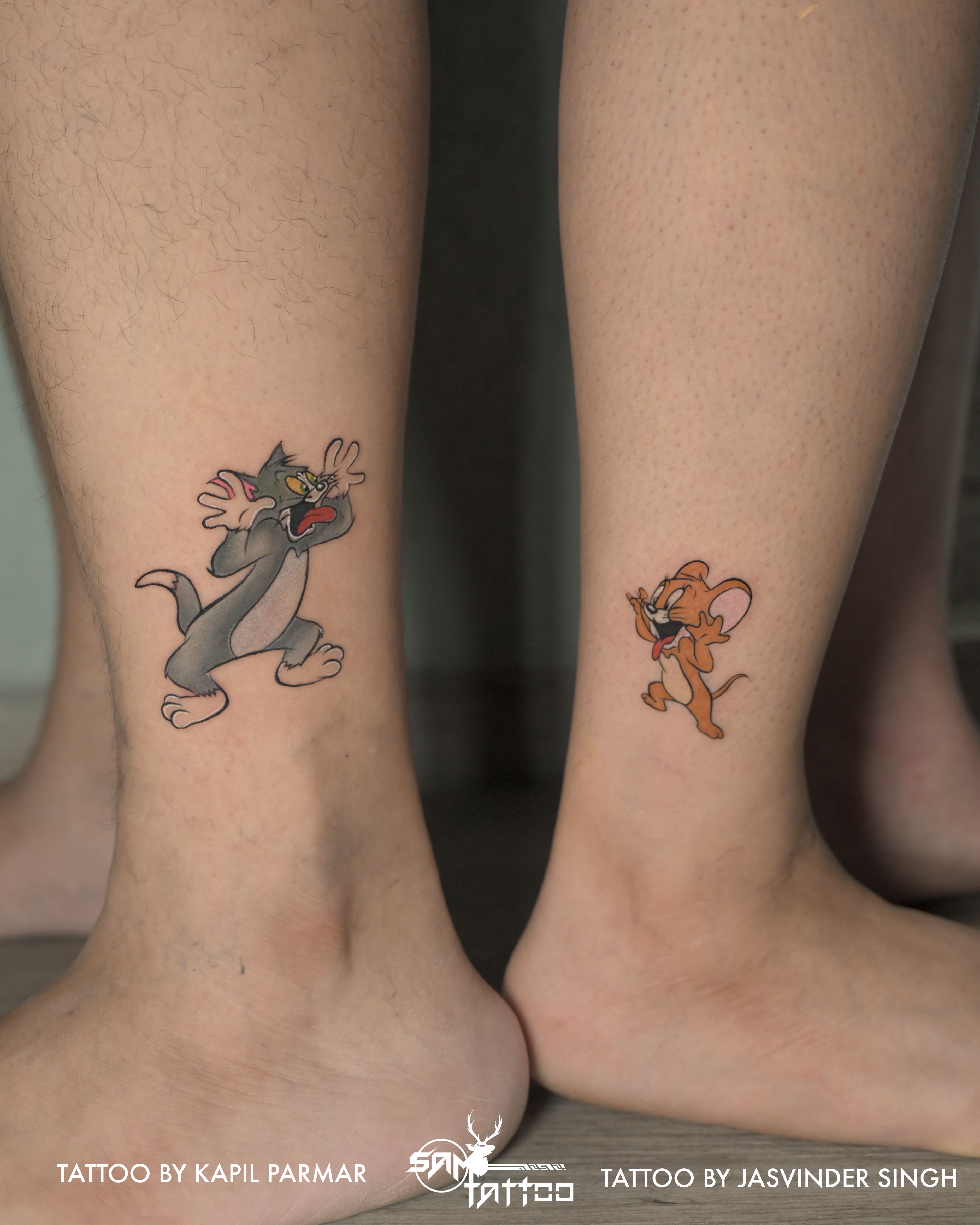 Tom & Jerry Tattoo #BFFTattoo