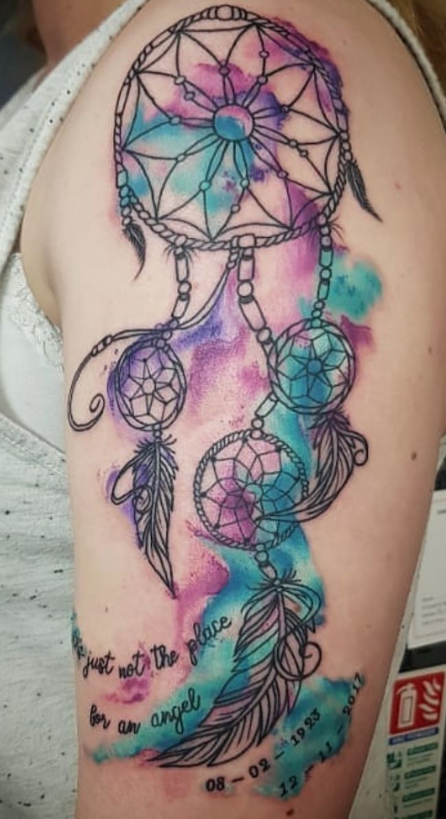 16 Dreamcatcher Tattoos To Gain Protection