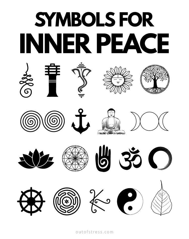 17 Symbols For Inner Peace And How to Use Them