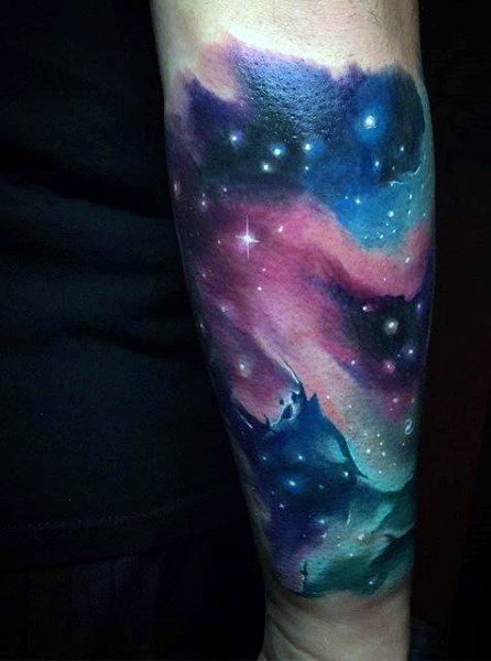 67 Cool Outer Space Tattoos for Men [2024 Inspiration Guide]