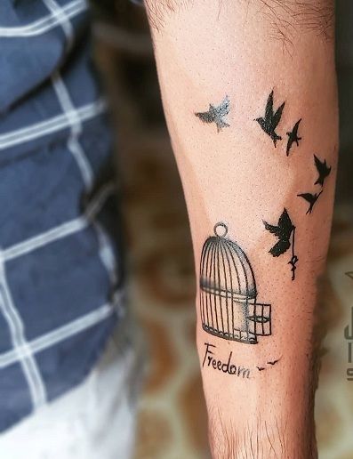 15 Inspirational Freedom Tattoo Designs for People of All Ages!