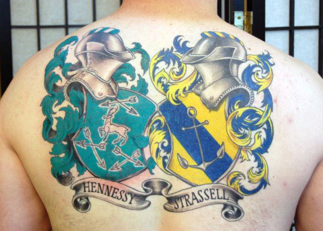 43 Family Crest Tattoos for Men