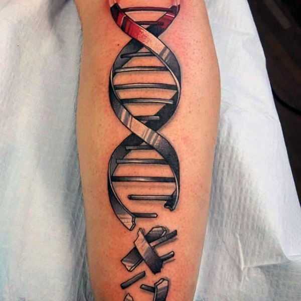 31 DNA Tattoo Designs for Men [2024 Inspiration Guide]