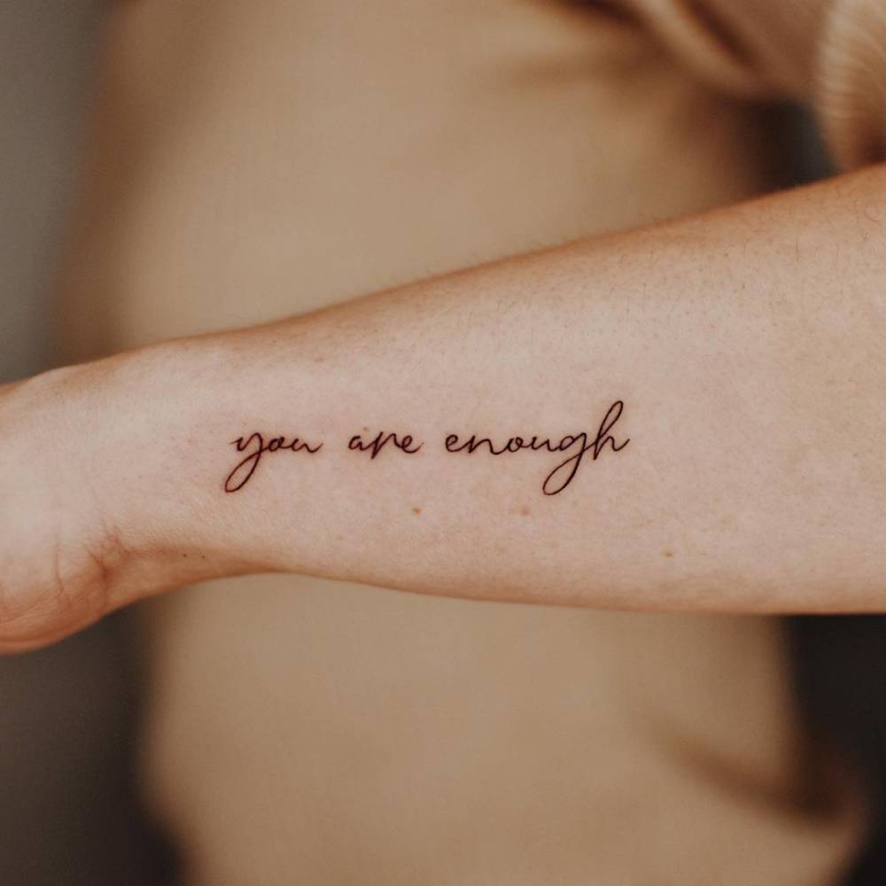 You are enough