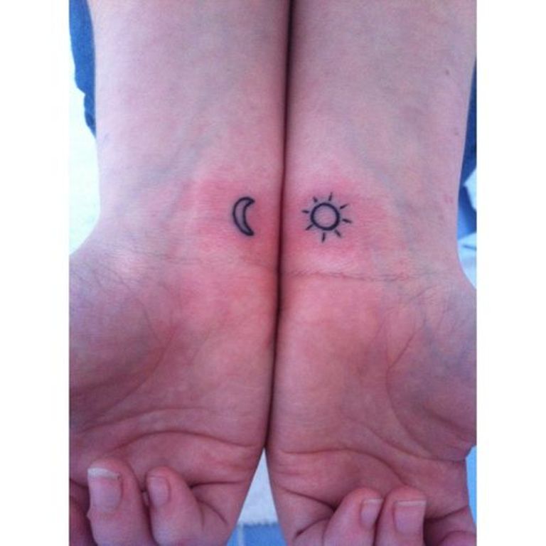 46 Wonderful Sun Wrist Tattoos - Wrist Tattoo Pictures