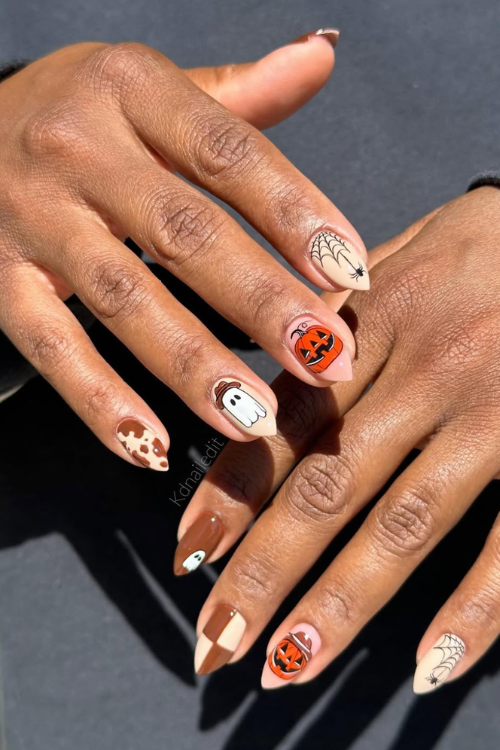 21 Cutest Pumpkin Nails That’ll Make You the It-Girl of Spooky Season