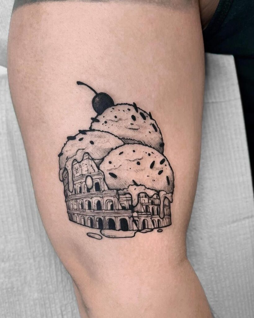 Dolce Roma Small Tattoo
