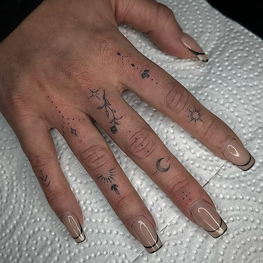 Cute Little Finger Tattoos
