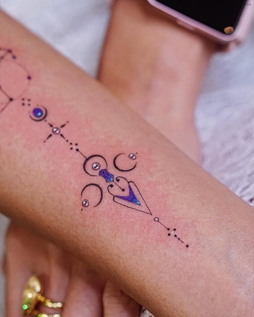 Scorpio And Womanhood Tattoo