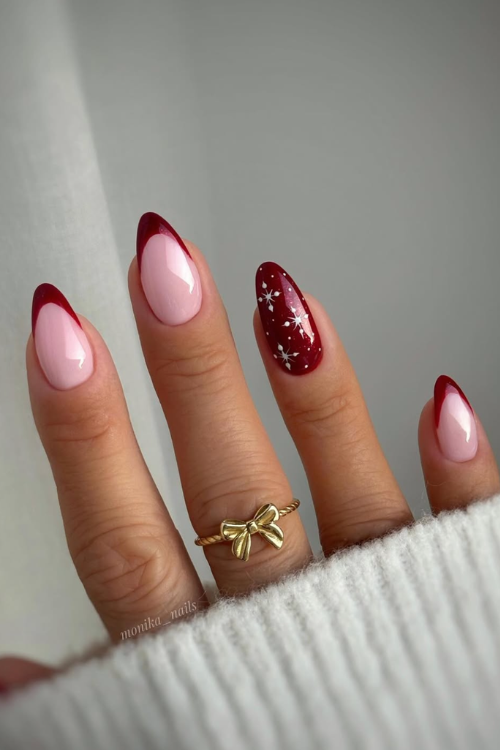 22 Red Christmas Nails So Hot They Outshine Rudolph’s Nose