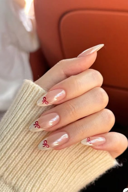 22 Red Christmas Nails So Hot They Outshine Rudolph’s Nose