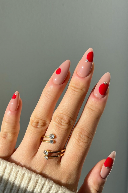 22 Red Christmas Nails So Hot They Outshine Rudolph’s Nose