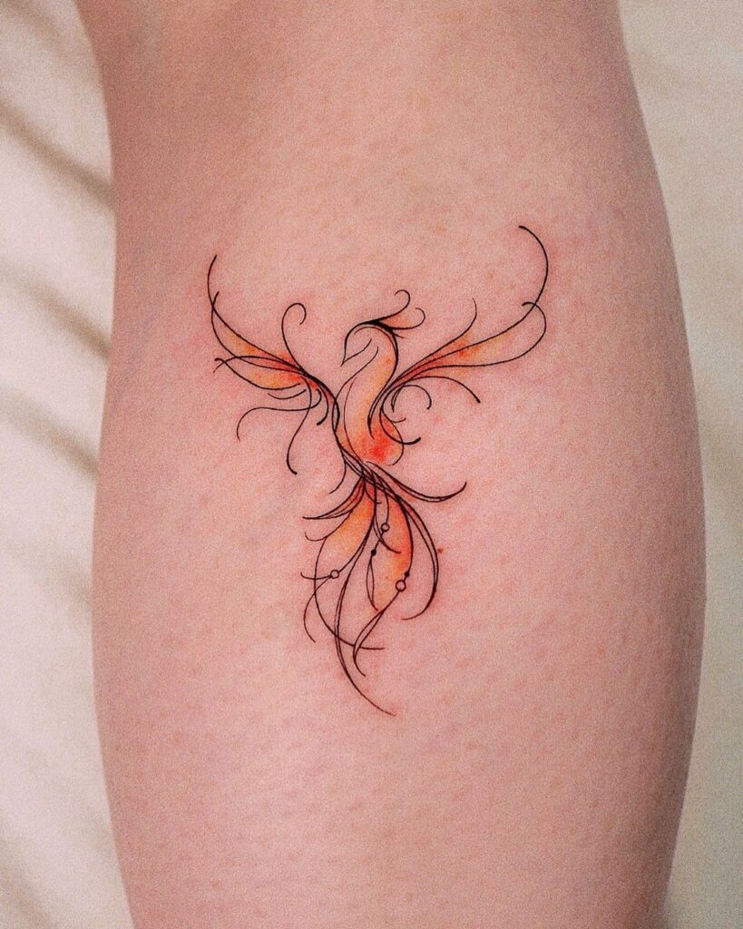 Fine-Lined Phoenix