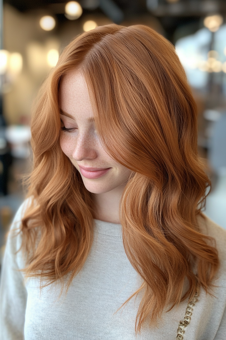 16. Maple Layered Mid-Length Waves (Hairstyles For Thick Hair) - Hairstyles For Thick Hair