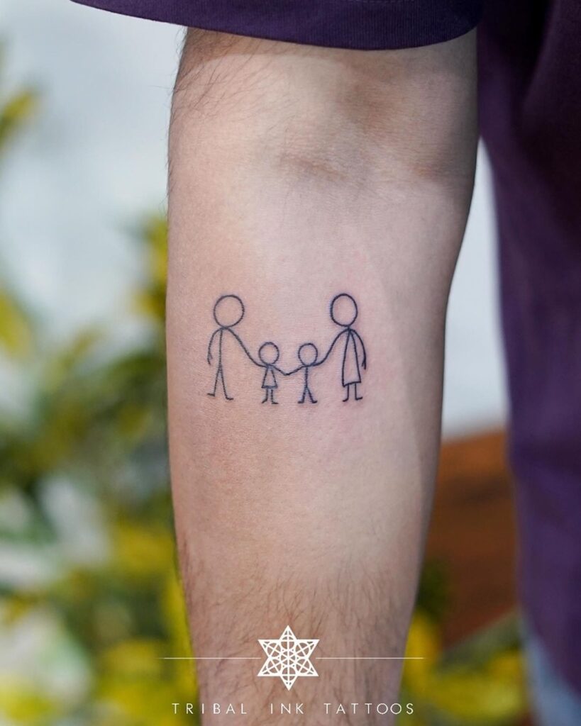 Family-Dedicated Tattoo