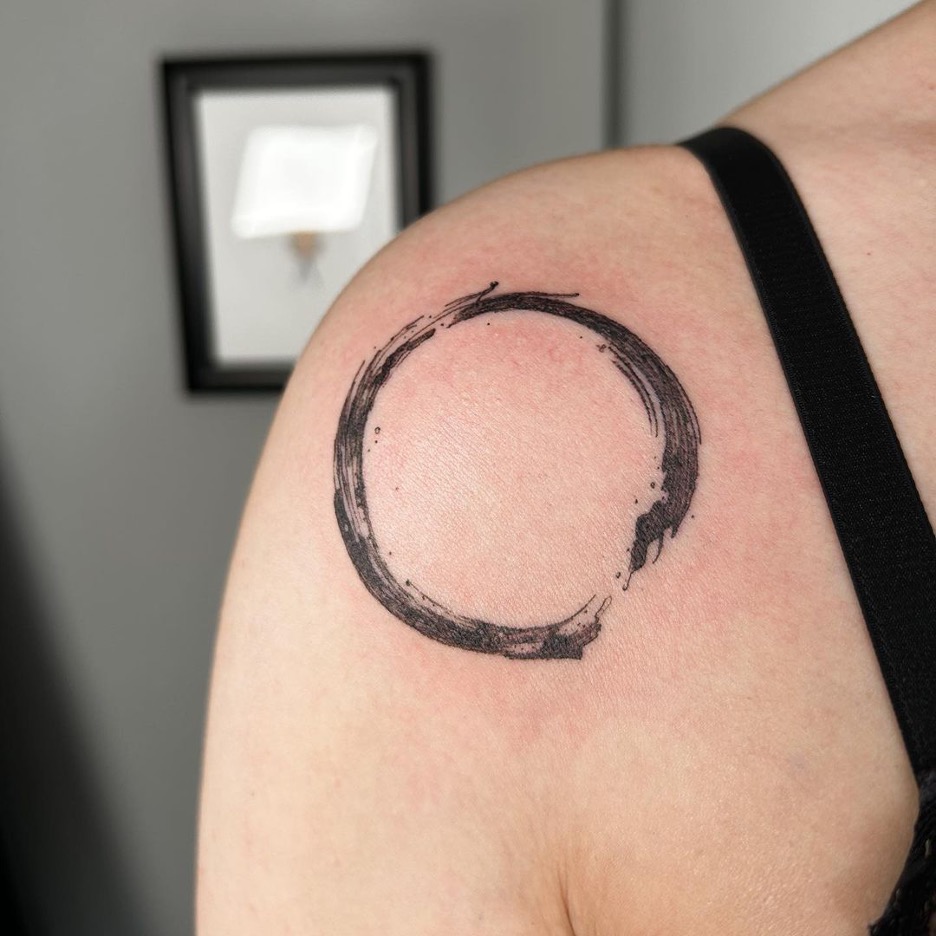 Zen Circle Tattoo