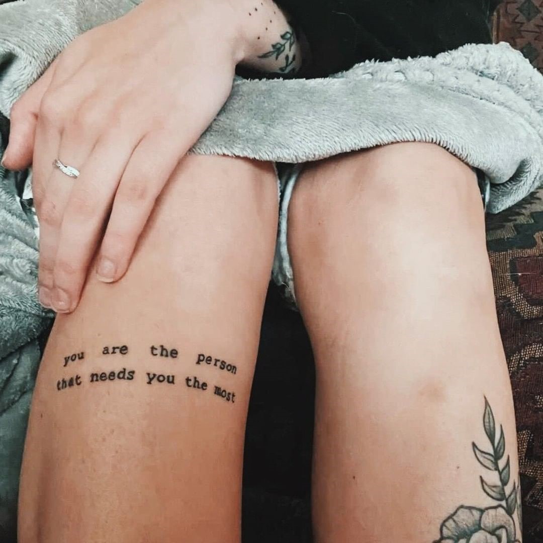 Script Mental Health Tattoo