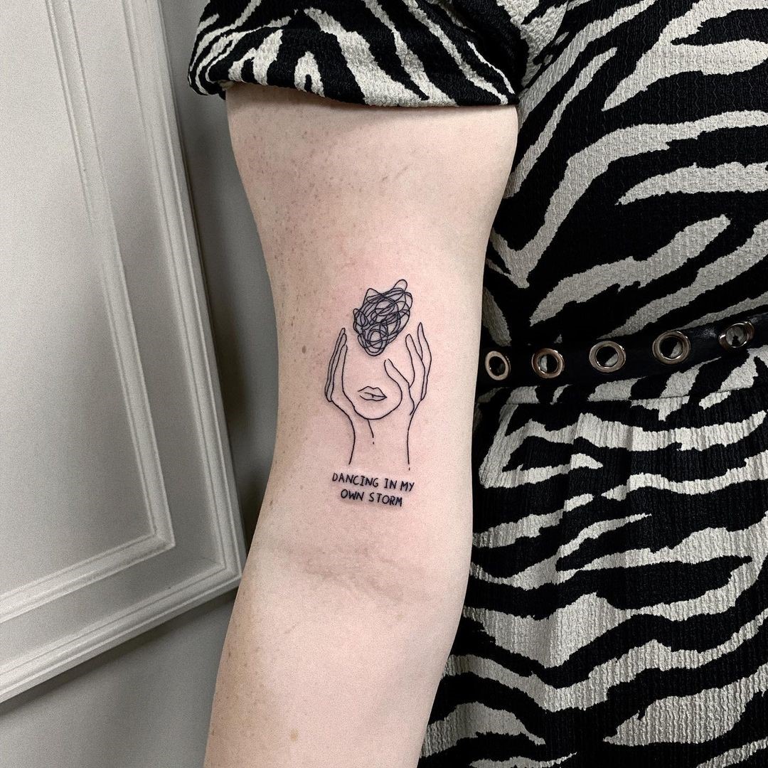 “Dancing In My Own Storm” Tattoo