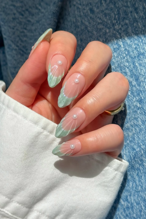 24 Pearl Nails That Look Like Luxury Bottled Into a Mani!