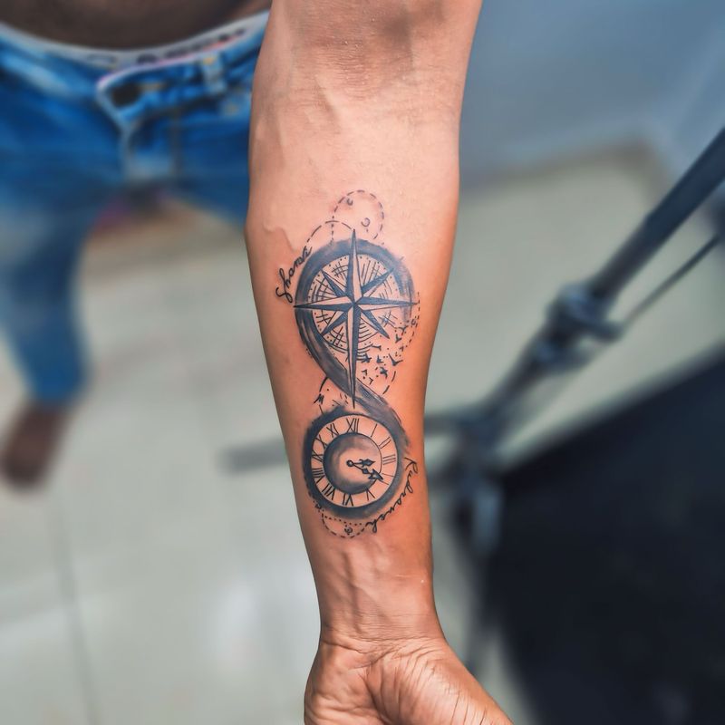 Infinity with Compass