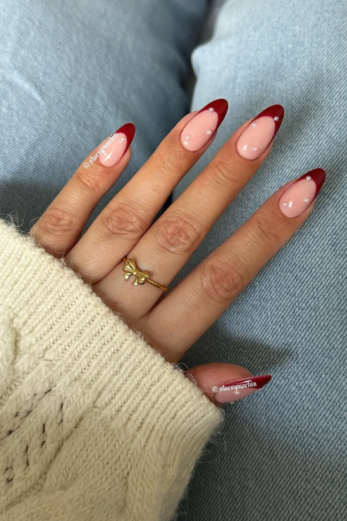 24 Red French Tip Nails That’ll Have Your Hands Looking Straight-Up Luxe!