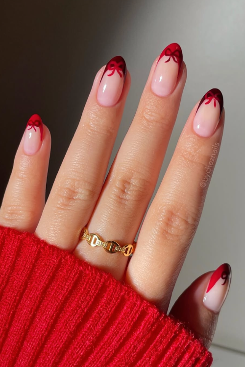 24 Red French Tip Nails That’ll Have Your Hands Looking Straight-Up Luxe!