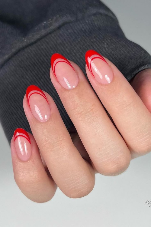 24 Red French Tip Nails That’ll Have Your Hands Looking Straight-Up Luxe!