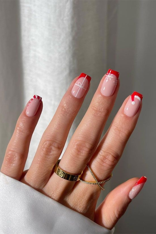24 Red French Tip Nails That’ll Have Your Hands Looking Straight-Up Luxe!