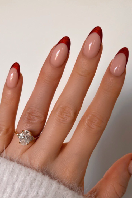 24 Red French Tip Nails That’ll Have Your Hands Looking Straight-Up Luxe!